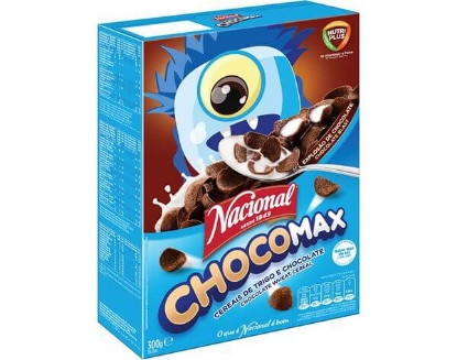 Mostrar detalhes para Cereais NACIONAL Chocomax 300g Imagem de Cereais NACIONAL Chocomax 300g