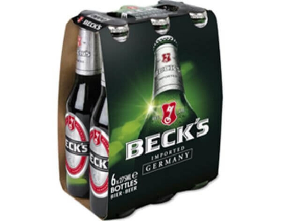 Kit 6 Cerveja Premium Becks Importada 330Ml - Alemanha em Promoção na  Americanas