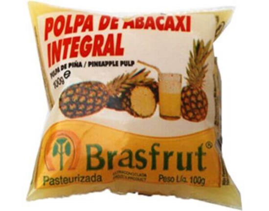 Imagem de Polpa BRASFRUT de Fruta Abacaxi 100g