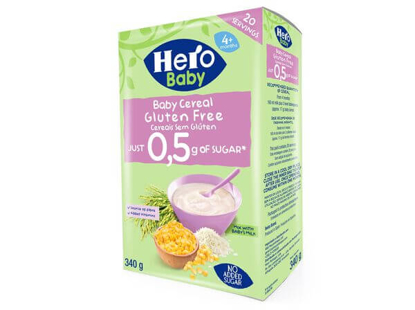 Cereal Hero Baby Cre Arroz S Glutn 300Gr