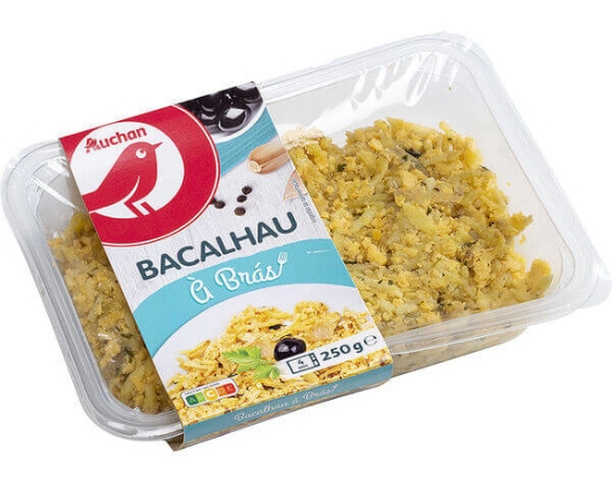 Imagem de Bacalhau À Brás AUCHAN 250g
