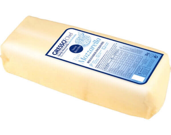 Imagem de Queijo Tipo Mozzarela GRESSO Barra (kg)
