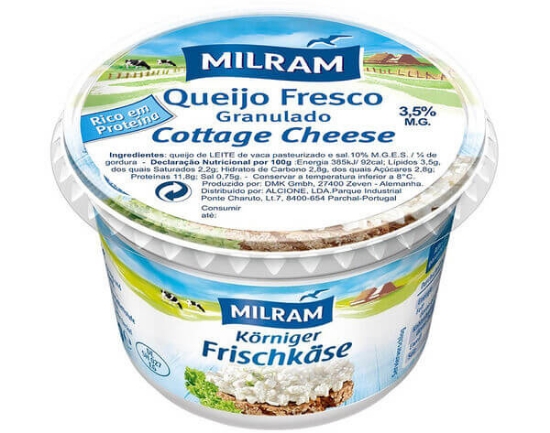 Imagem de Queijo Fresco MILRAM 3.5% Massa Gorda 200g