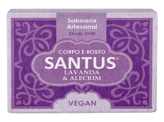 Imagem de Sabonete SANTUS Sólido Lavanda e Alecrim Vegan 110g
