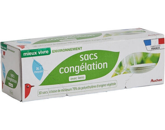 Imagem de Sacos Congelação VIVER MELHOR Eco 3L 30un