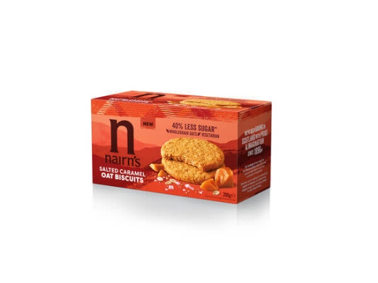 Imagem de Bolachas NAIRNS Aveia e Caramelo Salgado 200g