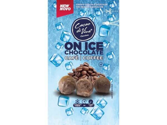 Imagem de Chocolate CACAODIVINE Negro On Ice Café 110g