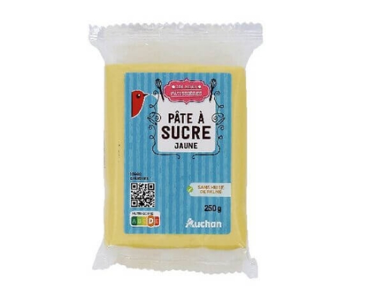 Imagem de Pasta AUCHAN de Açúcar Amarela 250g