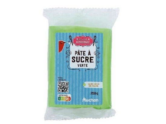 Imagem de Pasta AUCHAN de Açúcar Verde 250g