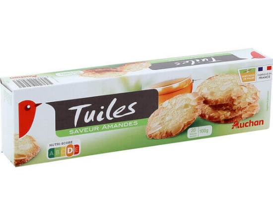 Imagem de Bolacha AUCHAN Com Amêndoas 100g