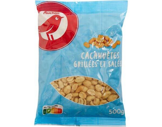 Imagem de Amendoim Com Sal AUCHAN 500g