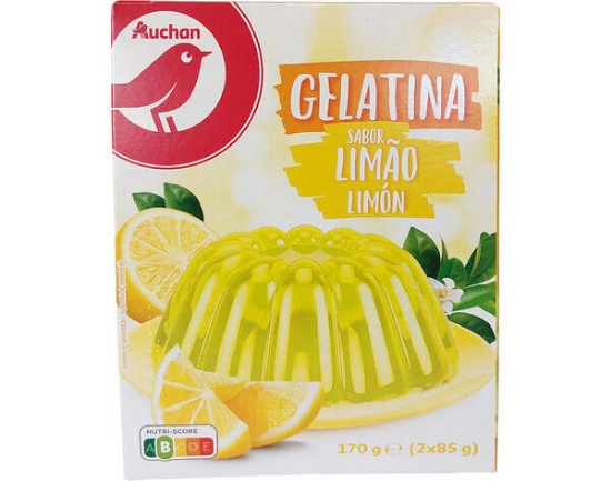 Imagem de Gelatina AUCHAN Limão 170g