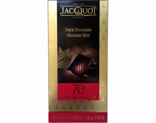 Imagem de Tablete JACQUOT Chocolate Negro 70% 100g