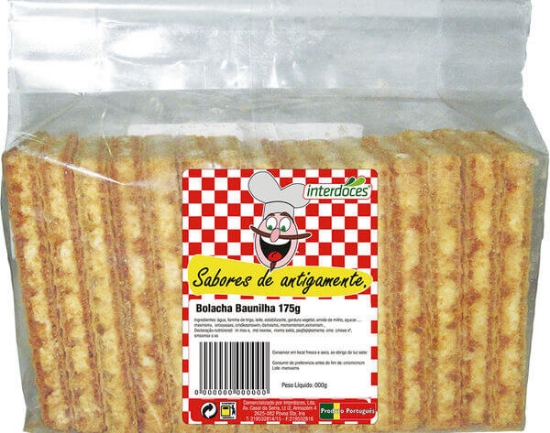 Imagem de Bolacha INTERDOCES Wafer Baunilha 175g