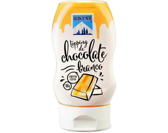 Imagem de Topping BRANCA DE NEVE de Chocolate Branco 360g