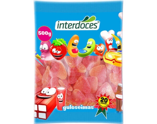 Imagem de Gomas INTERDOCES Pessego 500g