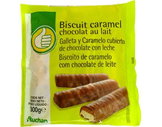 Imagem de Biscoito POLEGAR Caramelo Com Chocolate Leite 300g