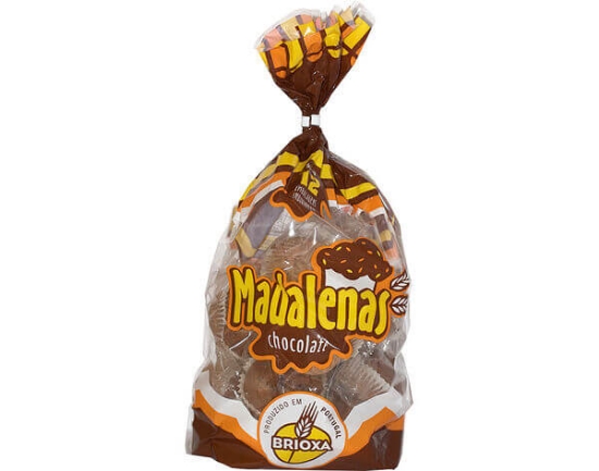 Imagem de Madalenas BRIOXA de Chocolate Saco 12un 500g