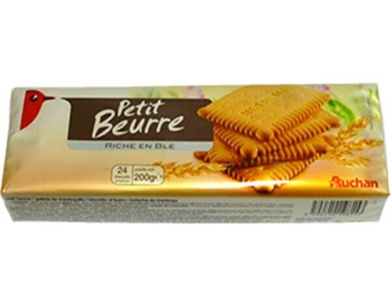 Imagem de Bolacha AUCHAN Petit Beurre 24un 200g