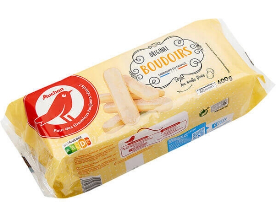 Imagem de Palitos Champanhe AUCHAN Com Ovos 60un 400g