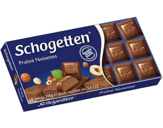 Imagem de Chocolate SCHOGETTEN Com Frutos Secos Nougat 100g