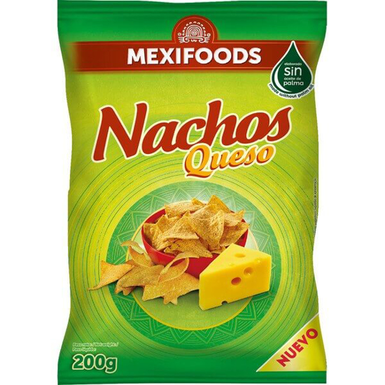 Imagem de Nachos de Queijo EL CORTE INGLÉS bolsa 200g