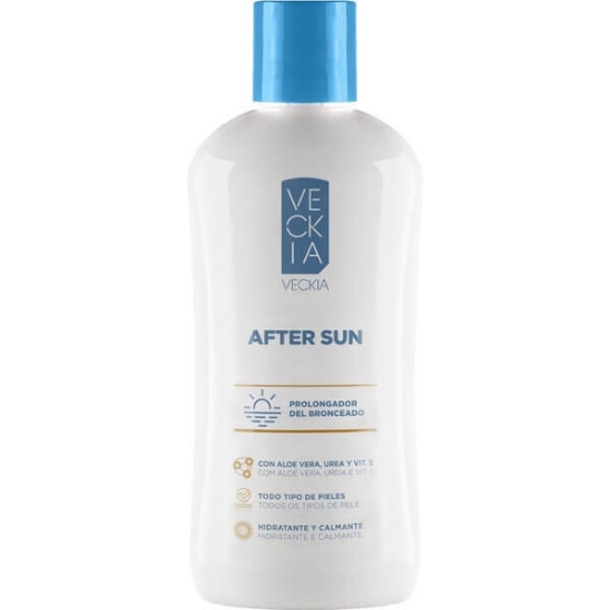 Imagem de After Sun Prolongador de Bronzeado com Aloe Vera, Ureia e Vitamina E VECKIA emb.200ml