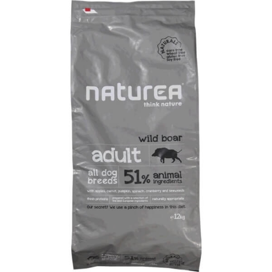 Imagem de Alimento Seco para Cão Adulto Naturals Javali Selvagem NATUREA emb.12kg