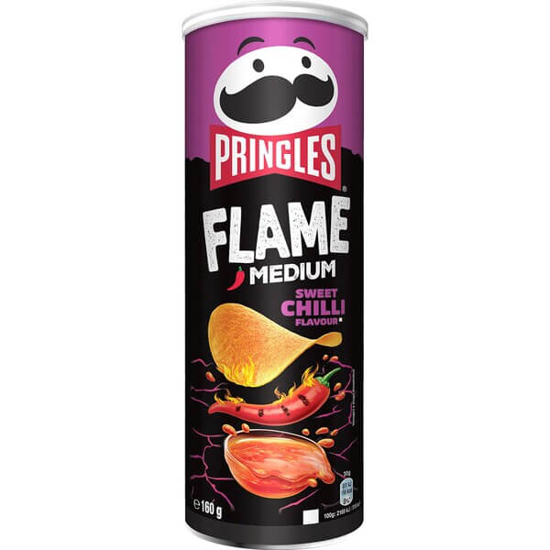 Imagem de Aperitivos de Batatas Flame Hot Chilli PRINGLES emb.160g