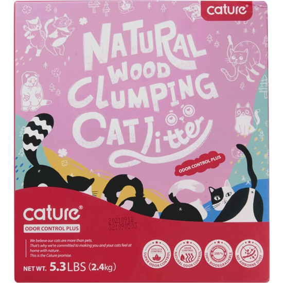 Imagem de Areia para Gato Litter Controlo de Odor Plus CATURE emb.6L