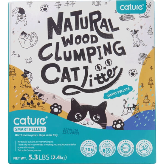 Imagem de Areia para Gato Litter Smart Pellet CATURE emb.6L