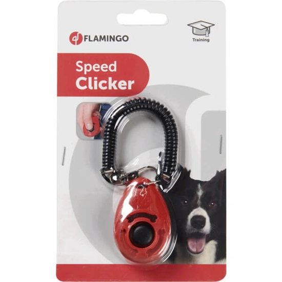 Imagem de Brinquedo para Cão Speed Clicker FLAMINGO emb.1 unidade