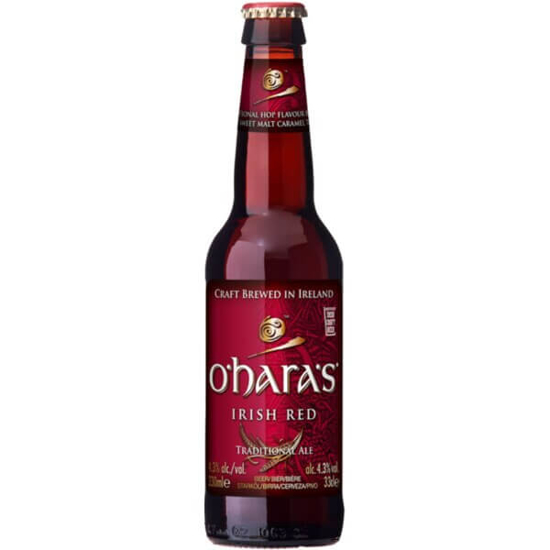 Imagem de Cerveja Irish Red O'HARAS garrafa 33cl