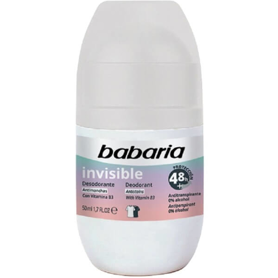 Desodorizante Roll On Invisible Black & White Clothes - emb. 50 ml - Rexona