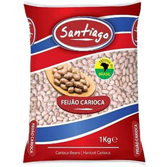Imagem de Feijão Carioca SANTIAGO emb.1kg