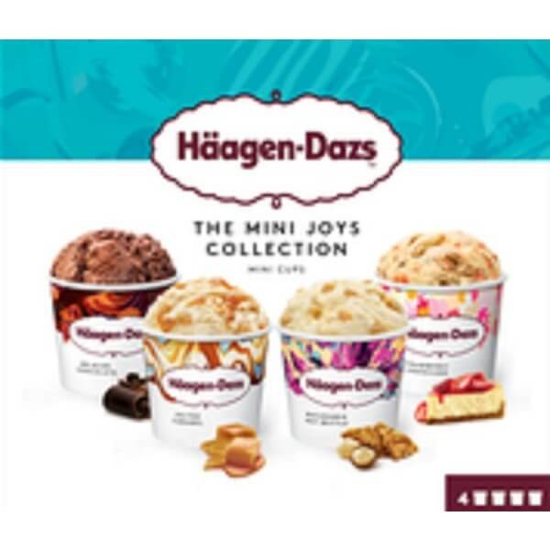 Imagem de Gelado Joys Collection Minicups HÄAGEN-DAZS emb.380ml (4 un)