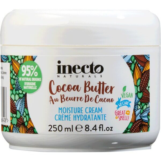 Imagem de Naturals Creme Hidratante de Manteiga de Cacau Vegan INECTO emb.250ml