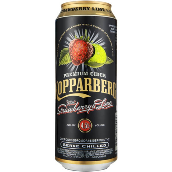 Imagem de Sidra Morango&Limão KOPPARBERG lata 50cl