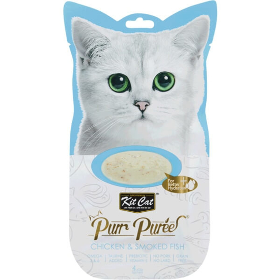 Imagem de Snack para Gato sabor Frango e Peixe KIT CAT emb.60g