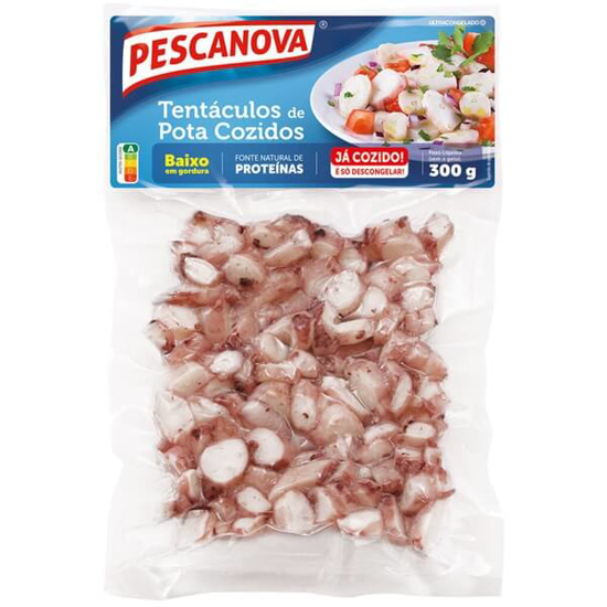 Imagem de Tentáculos de Pota Cozidos PESCANOVA emb.300g Congelados