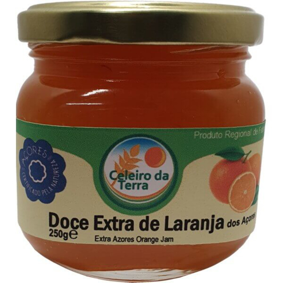 Imagem de Doce Extra de Laranja dos Açores CELEIRO DA TERRA frasco 250g