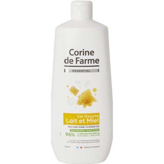 Imagem de Gel de Duche Leite e Mel CORINE DE FARME emb.750ml