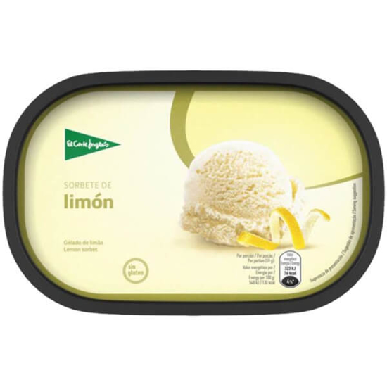 Imagem de Gelado de Limão sem Glúten EL CORTE INGLÉS emb.1000ml