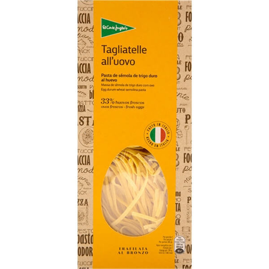 Imagem de Massa Tagliatelle de Sêmola de Trigo Duro com Ovo EL CORTE INGLÉS emb.250g