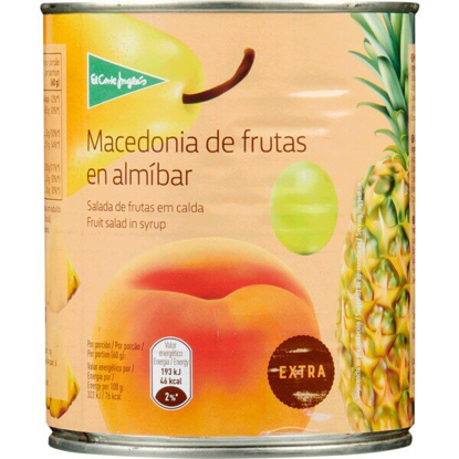 Mostrar detalhes para Salada de Frutas em Calda Extra EL CORTE INGLÉS lata 480g Imagem de Salada de Frutas em Calda Extra EL CORTE INGLÉS lata 480g