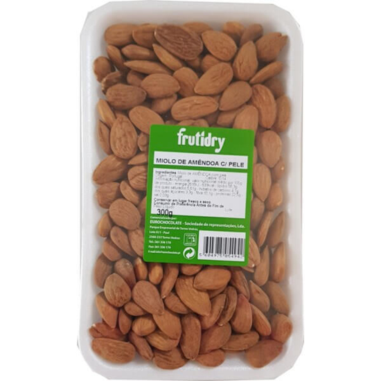 Imagem de Miolo de Amendoa com Pele FRUTIDRY emb.200g