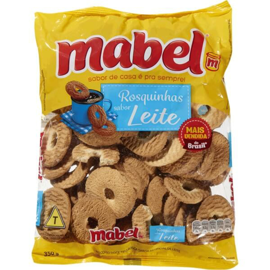 Imagem de Biscoito Rosca Leite MABEL VIZHOJA emb.350g