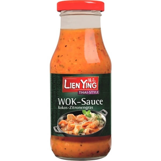 Imagem de Molho para Wok Coco & Erva Principe LIEN YING frasco 240ml