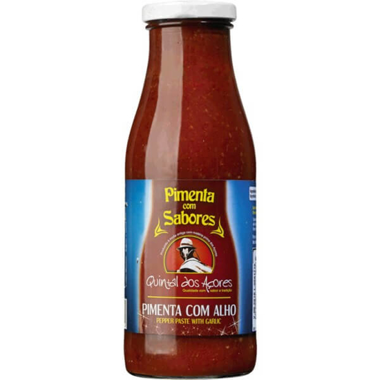 Imagem de Pimenta com Alho QUINTAL DOS AÇORES frasco 500g