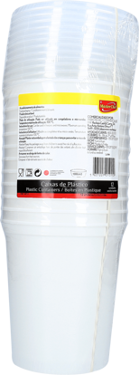 Mostrar detalhes para Caixa Plástico Redonda 1000Cl MASTERCHEF 12un Imagem de Caixa Plástico Redonda 1000Cl MASTERCHEF 12un